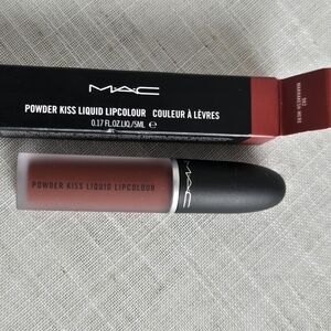 MAC Powder Kiss Liquid Lipcolor Lips & Cheek Matte Color 982 Marrakesh-Mere NWT